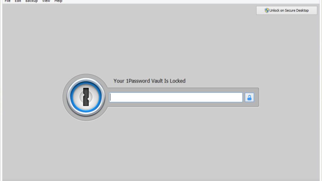 1Password Windows