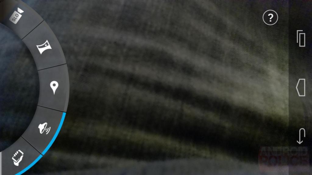 Así es la interfaz de la cámara del Moto X