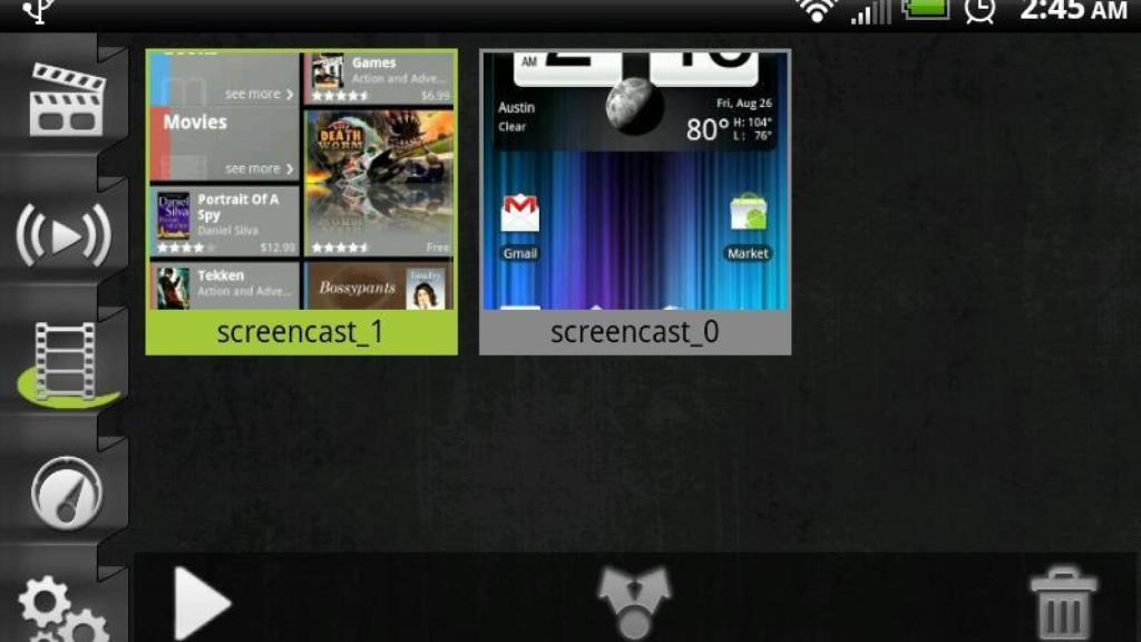 Graba y haz fotos de la pantalla de tu Android