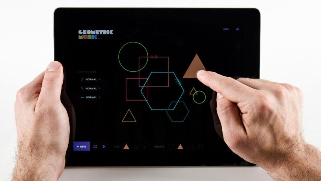 Crea música de la forma más visual a partir de figuras geométricas