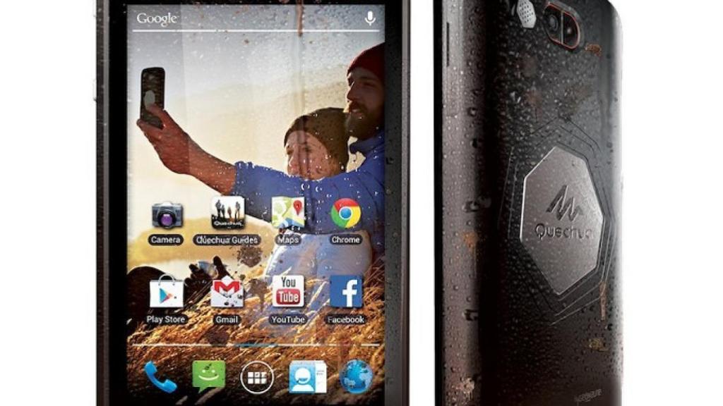 Quechua presenta un smartphone de 5 pulgadas todoterreno con una batería de 3500mAh