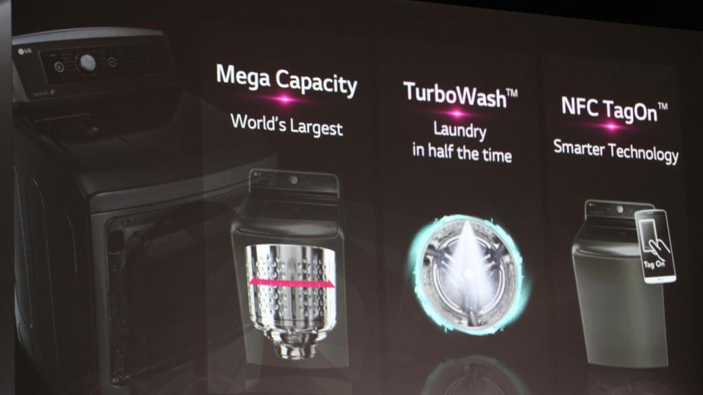 La lavadora inteligente que parece un transformer y se controla desde tu Android