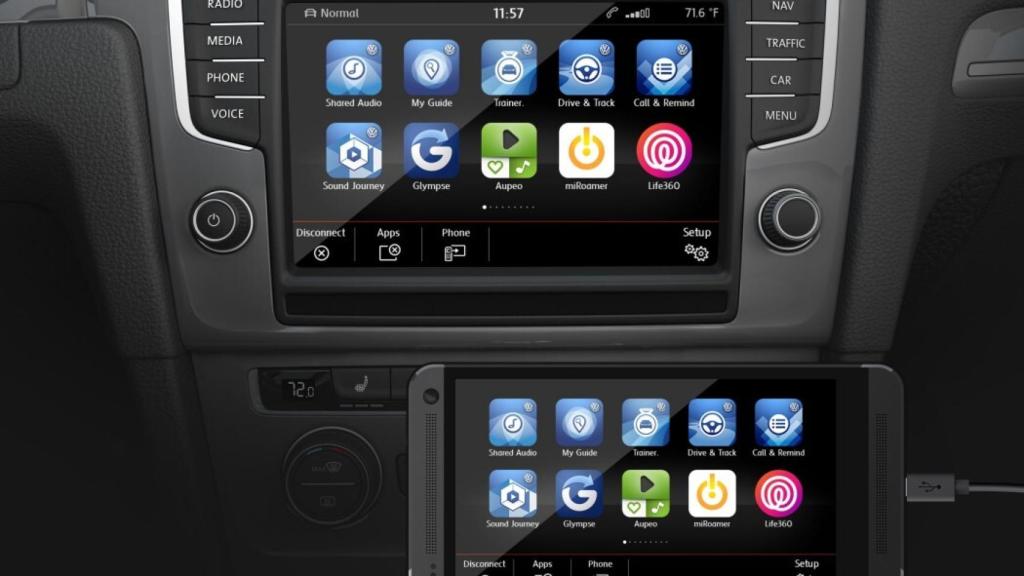 Volkswagen nos enseña el futuro del coche conectado con Android Auto