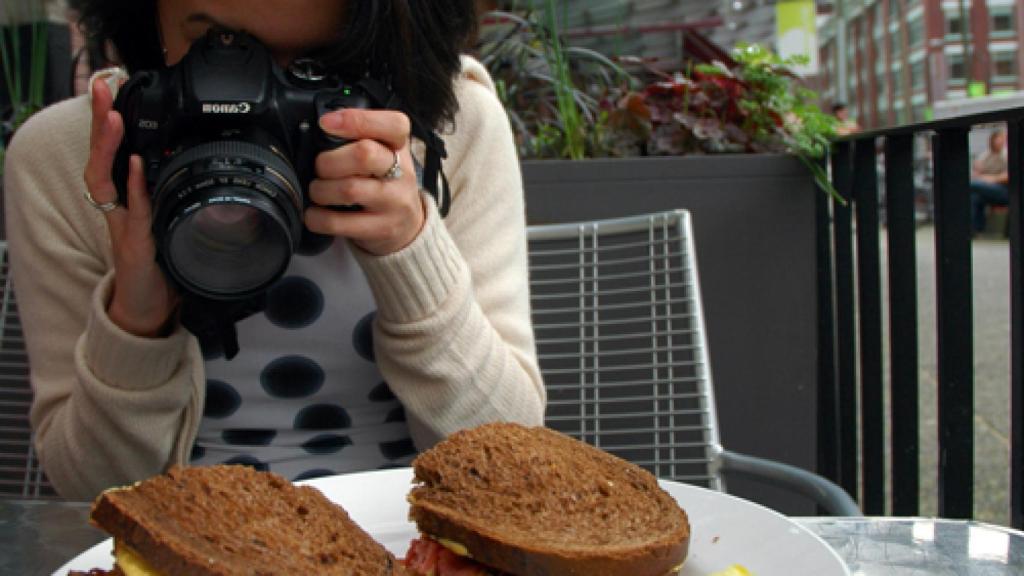 fotografiando comida