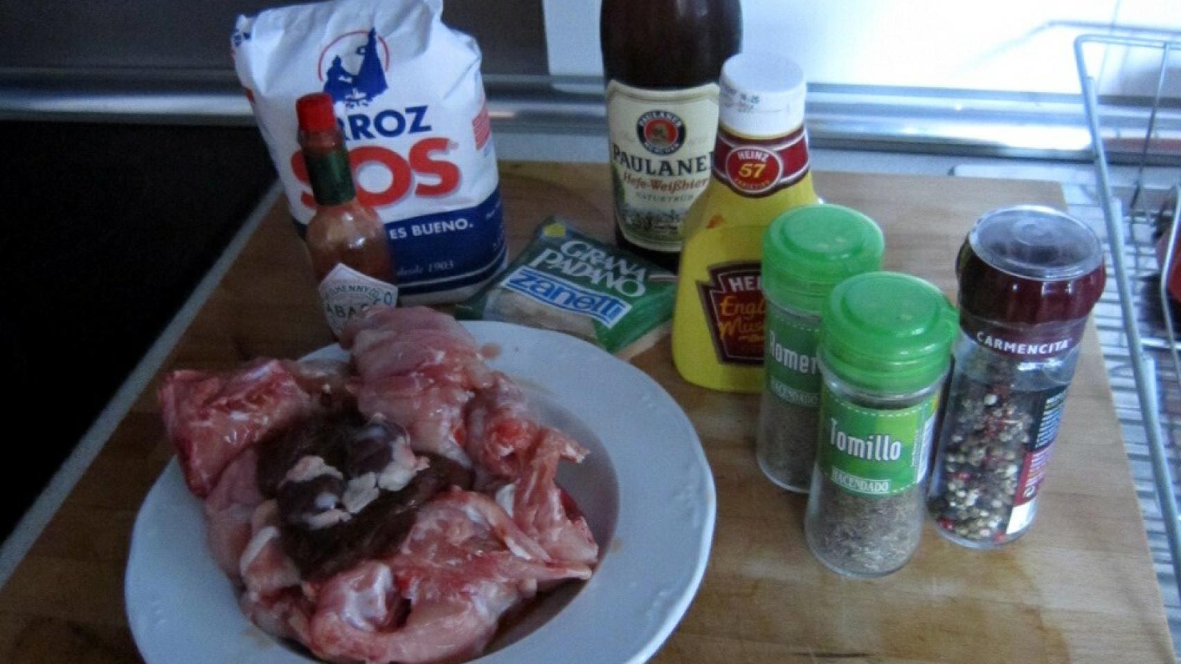 Arroz con conejo a la cerveza - Ingredientes