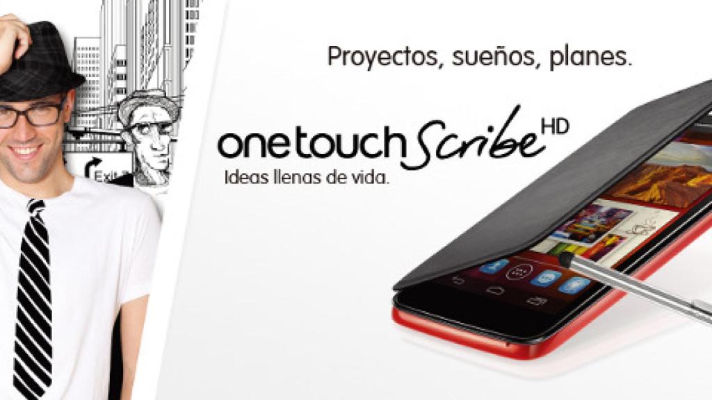 Alcatel One Touch Scribe HD, pantalla de cinco pulgadas 720p y lápiz por 269€