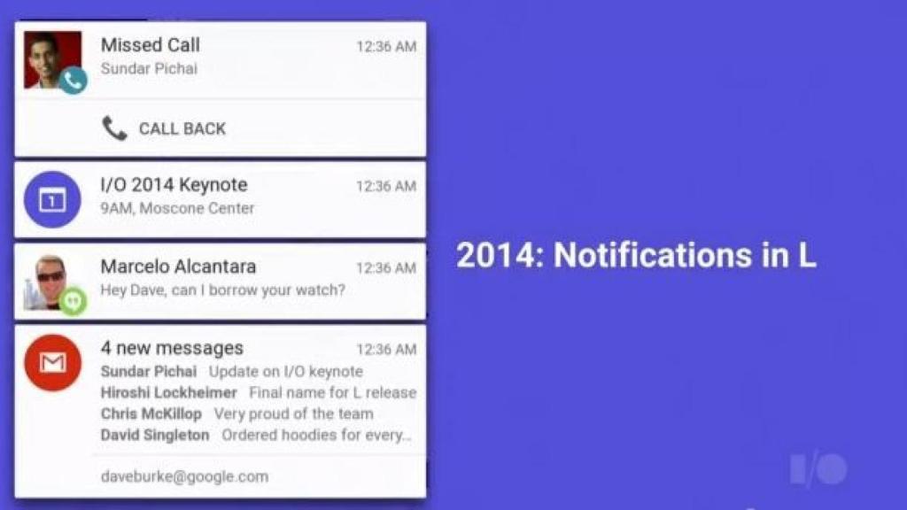 Notificaciones en Android L: Cómo funcionan y por qué han cambiado tanto