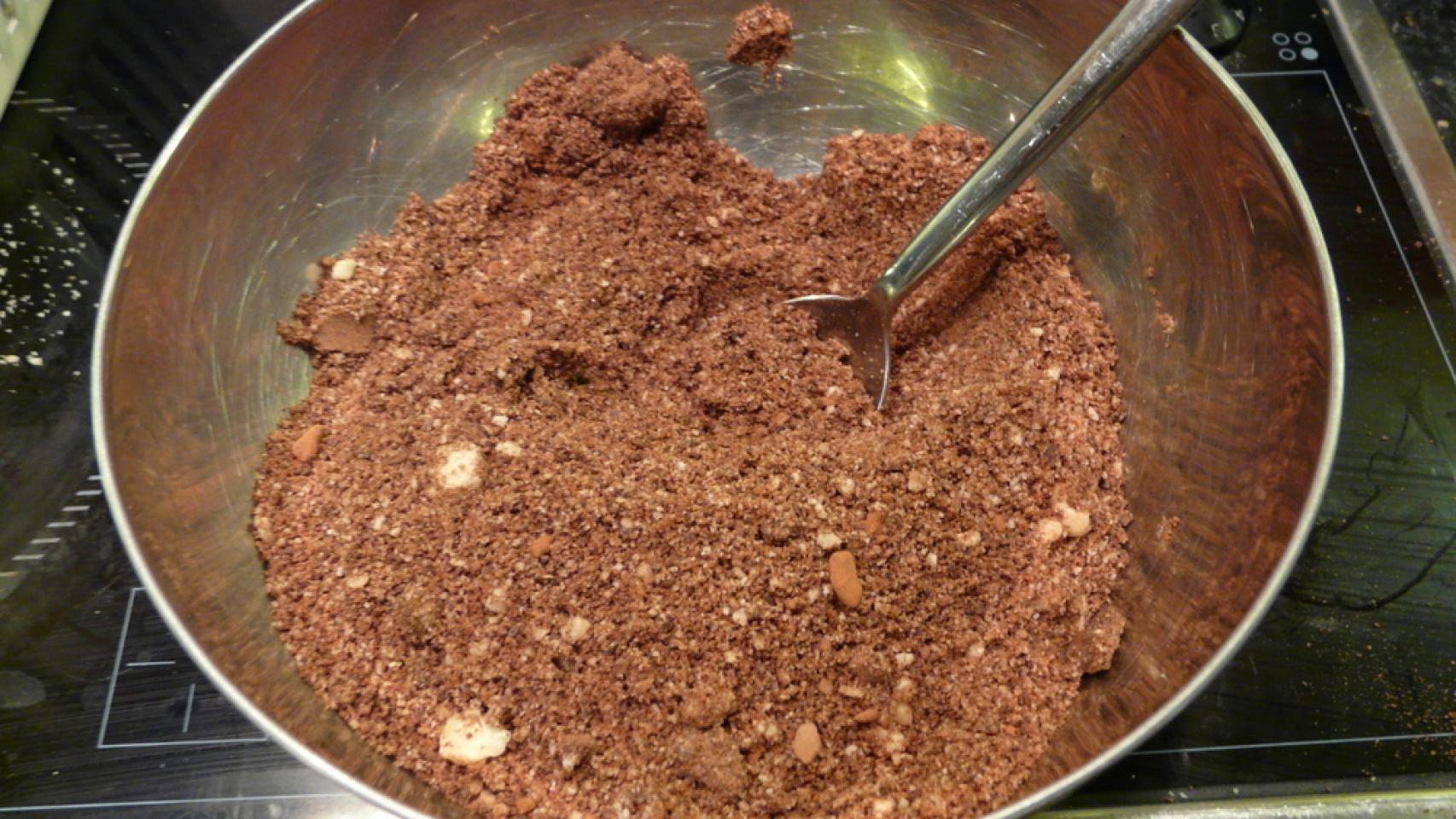 Pastel Chocolate y avellana