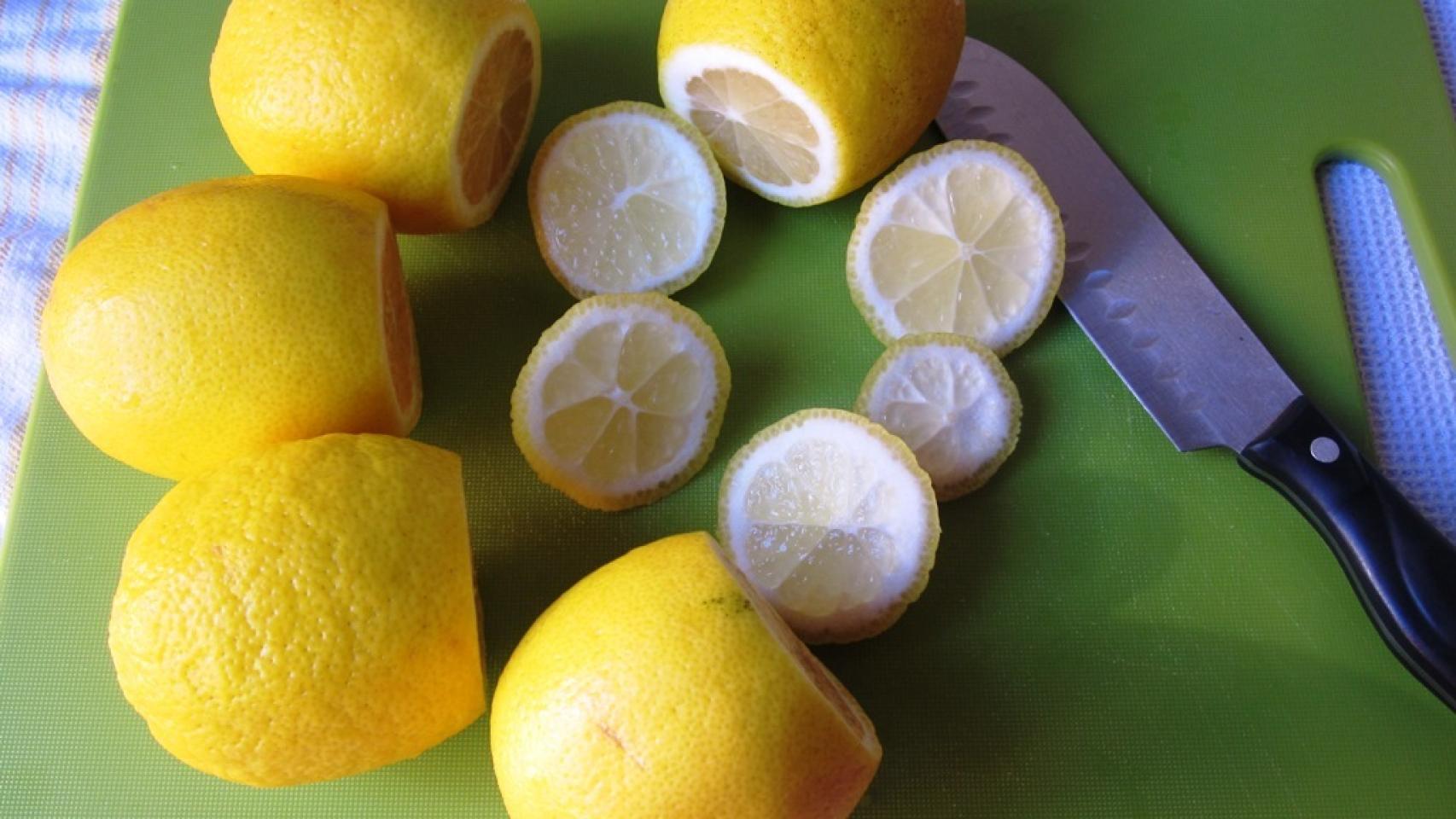 Limones helados rellenos 1