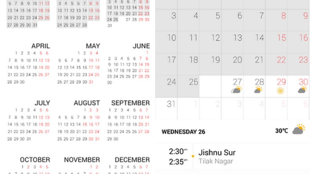 Instala la app de calendario del Sony Xperia Z2 en cualquier Android 4.0 o superior