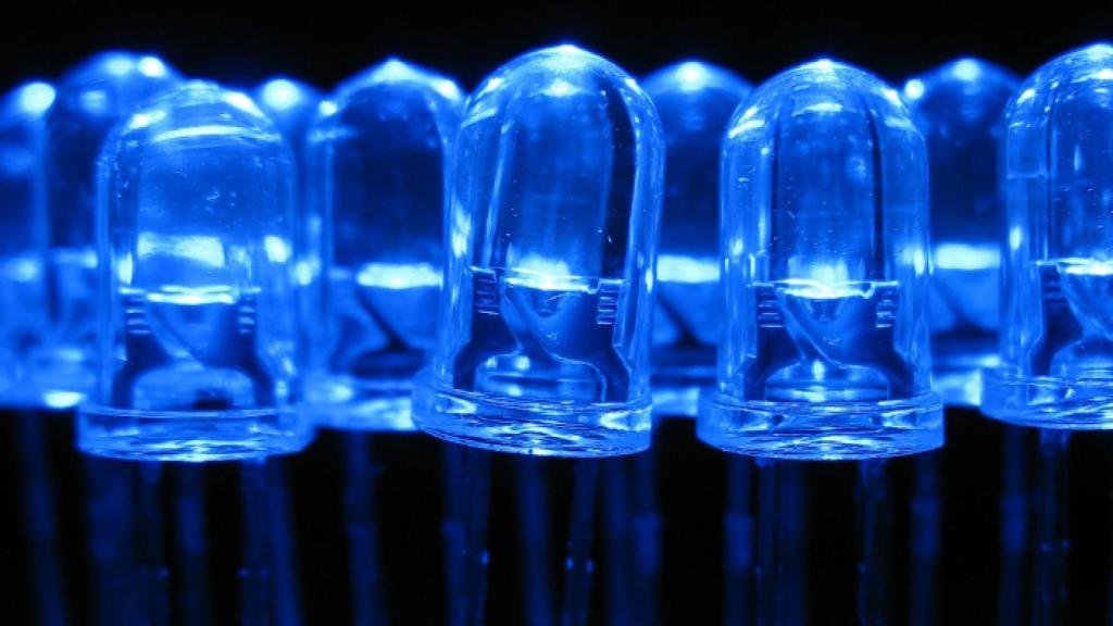 led azul