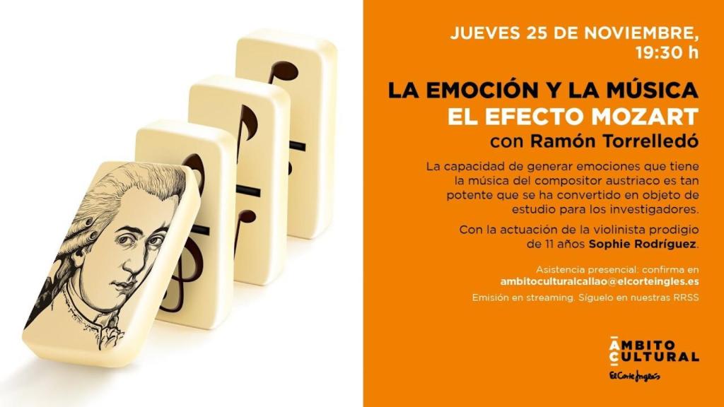 Imagen | Música y emoción, “el efecto Mozart”