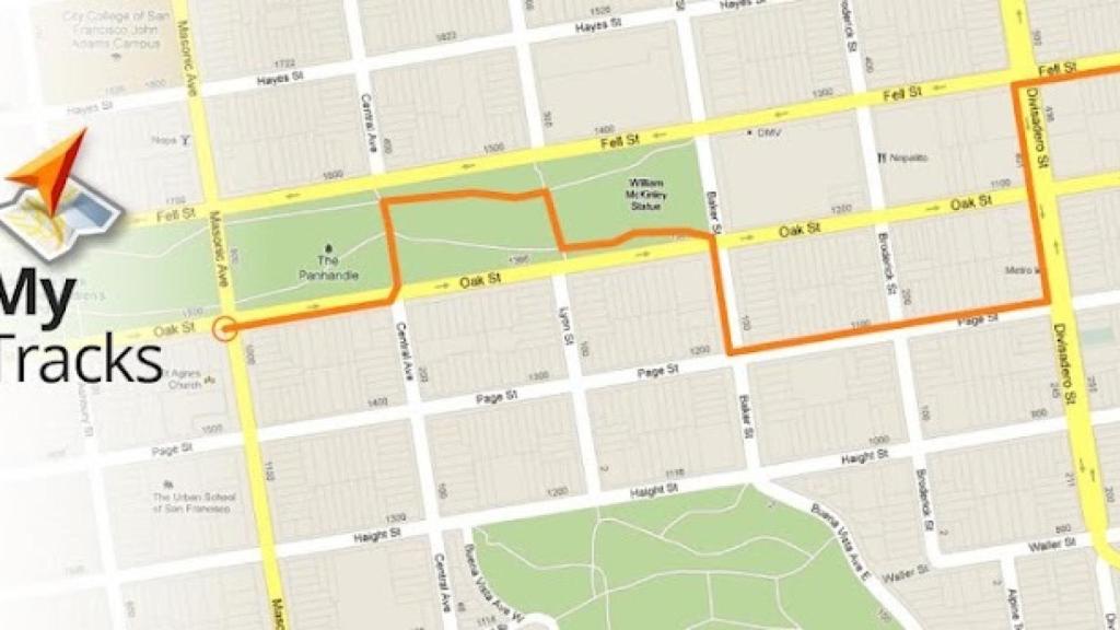 My Tracks de Google: Graba y comparte tus rutas, viajes y entrenamientos