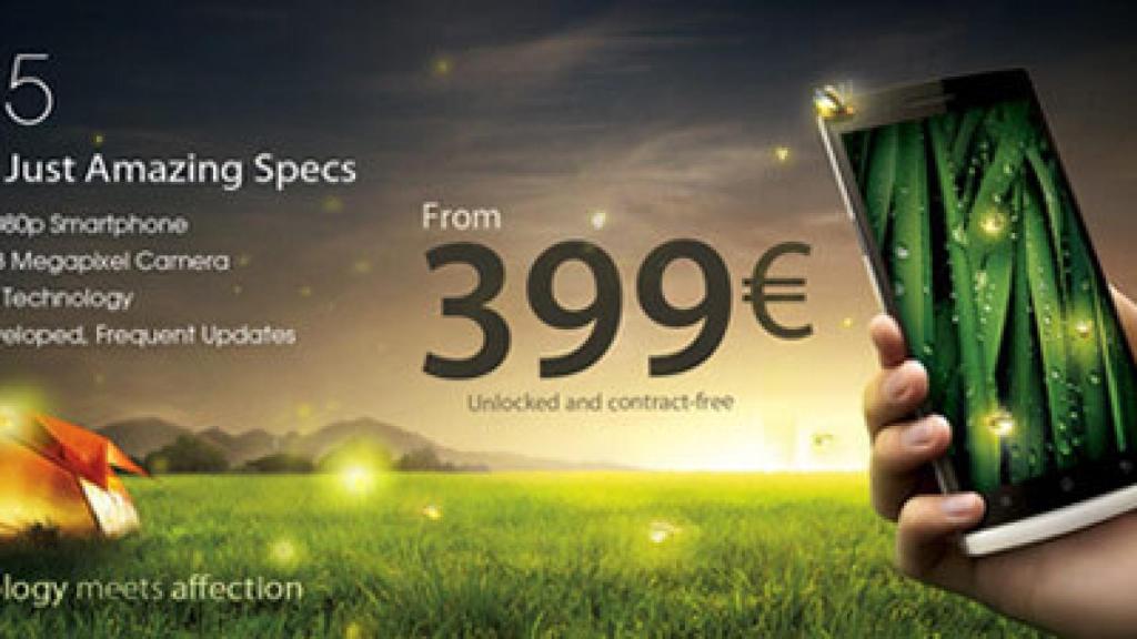 Oppo por fin llega a Europa el 27 de mayo con el Oppo Find 5 a 399€