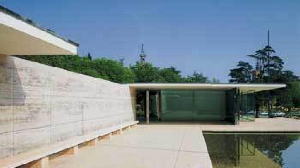 Image: Mies van der Rohe hace habitable el espacio