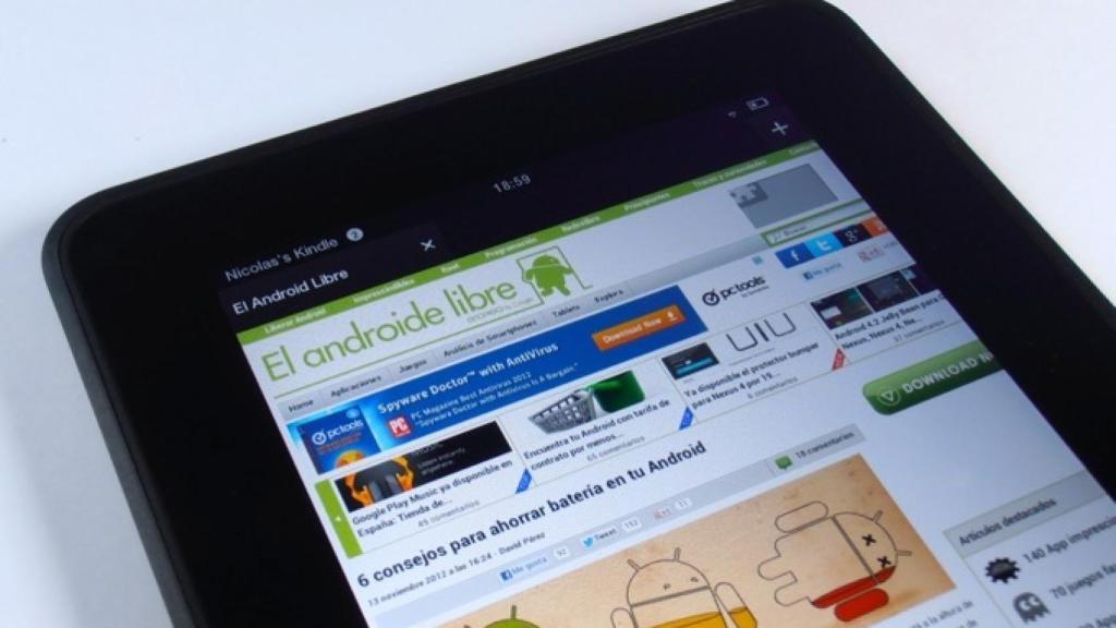 Análisis y experiencia de uso de la Amazon Kindle Fire HD