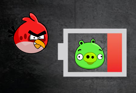 bateria android angry birds