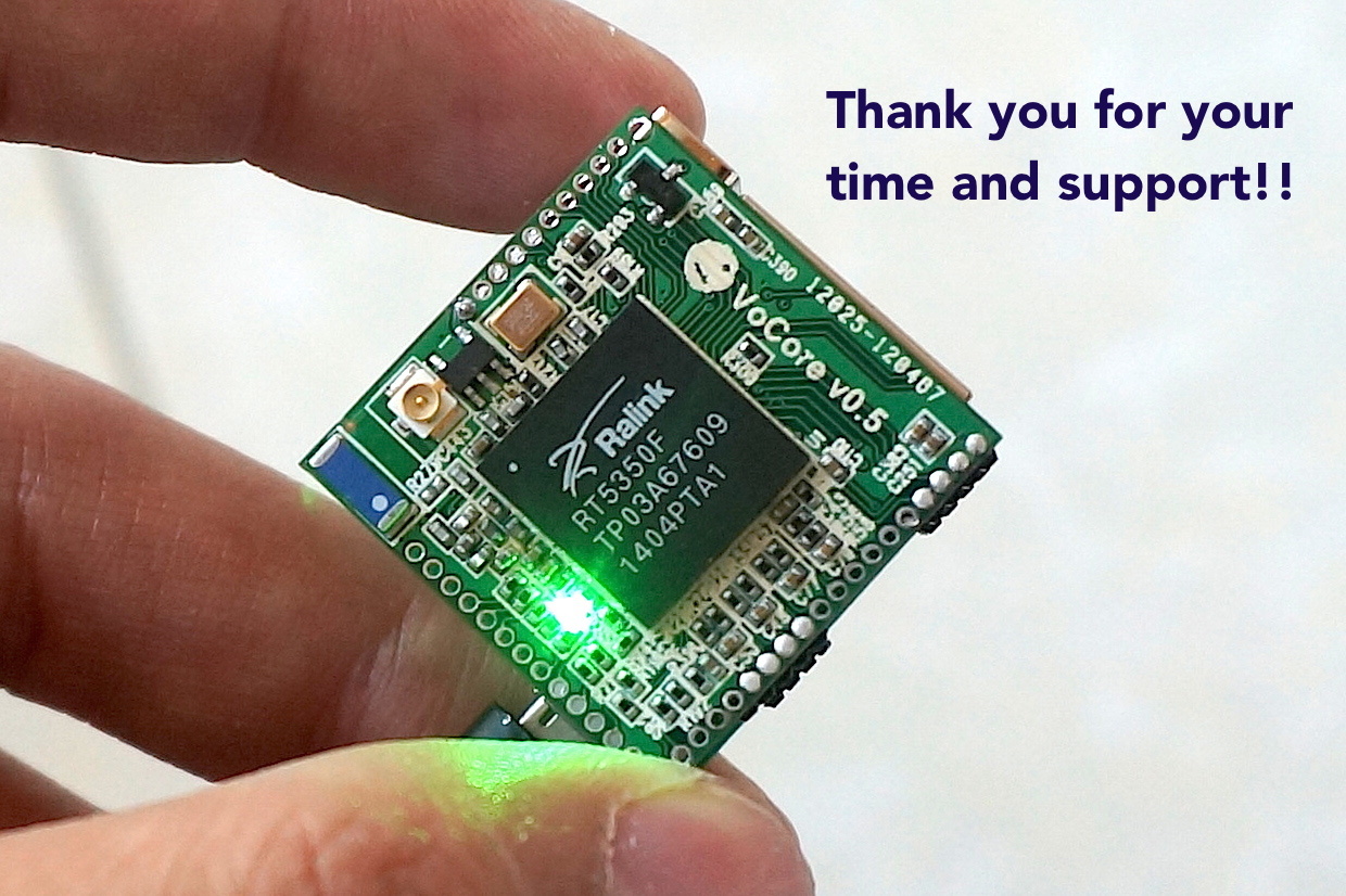 vocore.v0.5.ledgreen