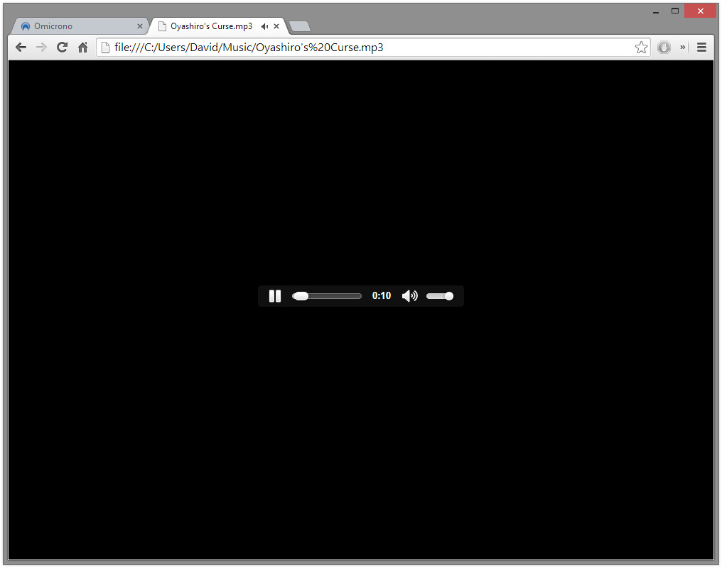 Música local Chrome
