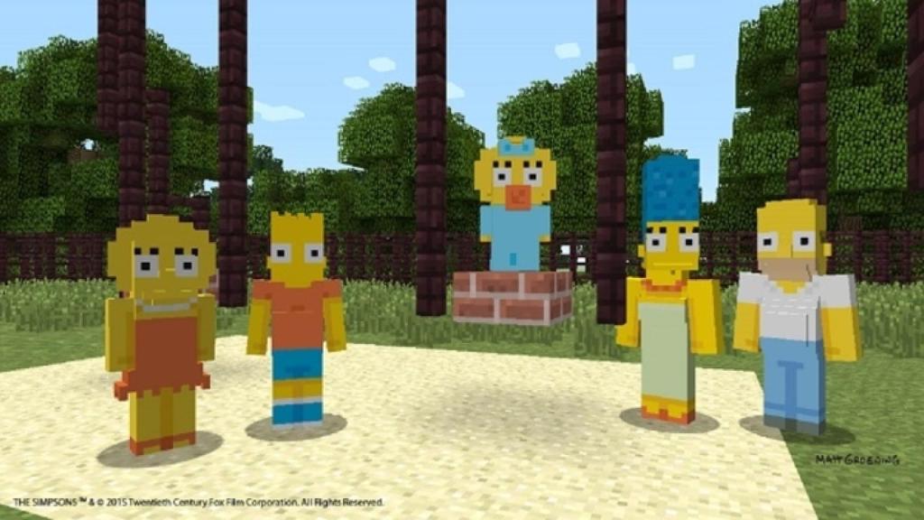 minecraft simpsons