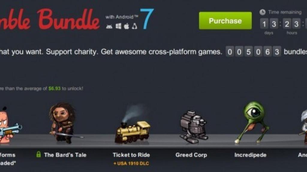 Humble Bundle Android 7, consigue mas juegos para tu Android al precio que quieras