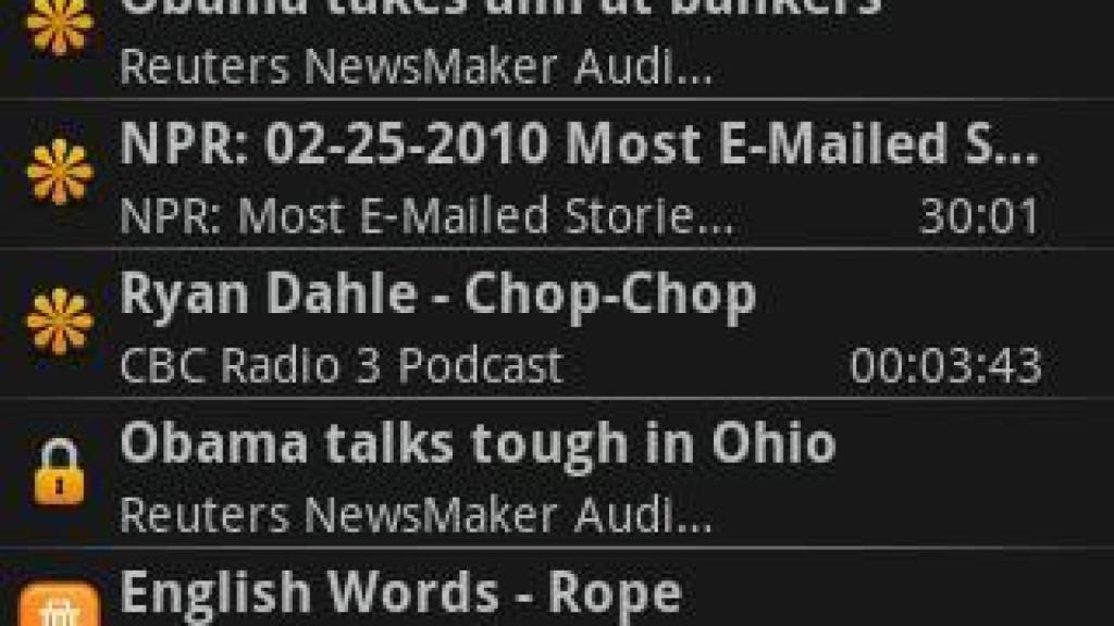 Escucha tus podcast en tu Android