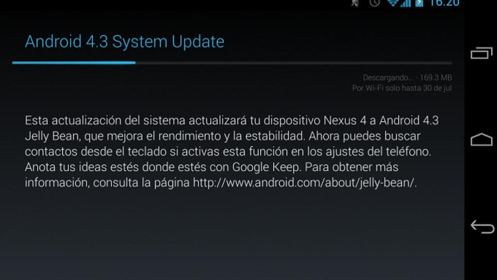 Actualizaciones que enamoran, la magia de Android