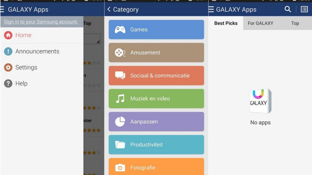 Las Samsung Apps ahora son Galaxy Apps