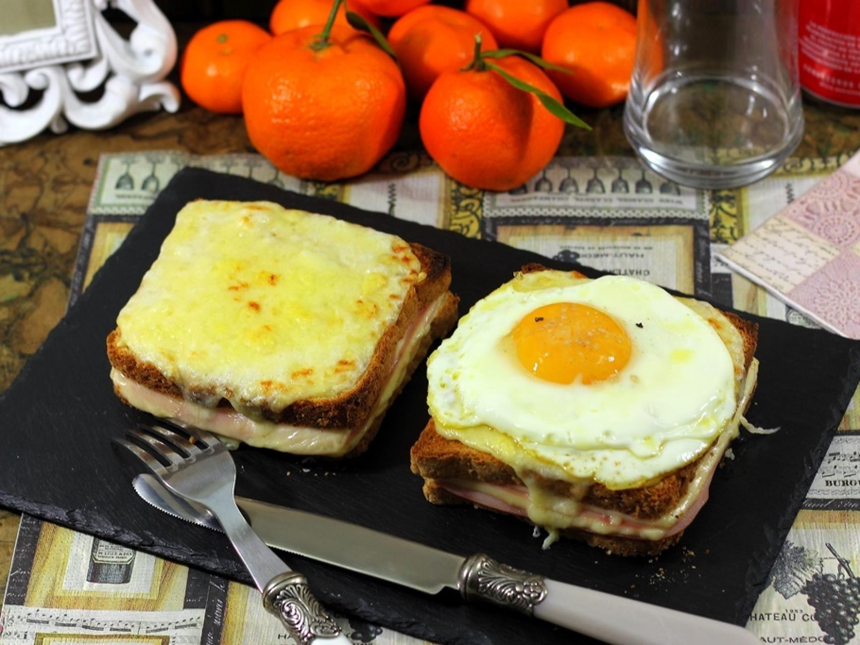 Sándwiches Croque Monsieur y Croque Madame