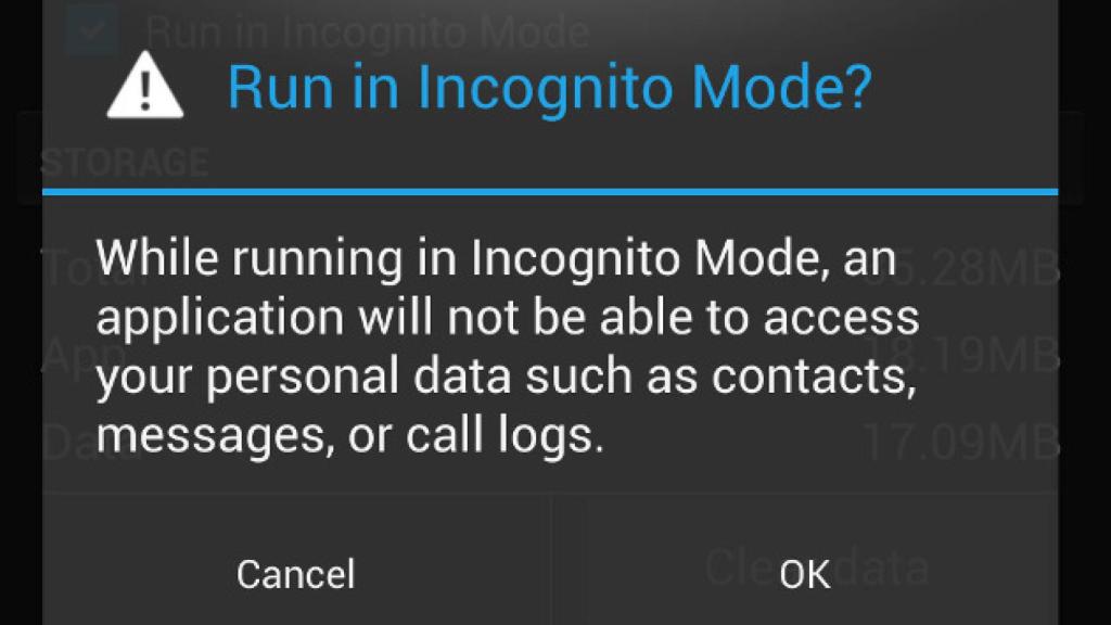 Modo incógnito en CyanogenMod: Qué es, cómo funciona y porqué es importante