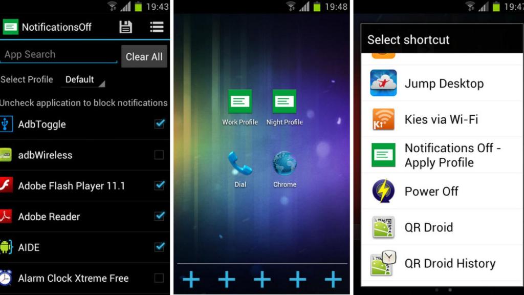 Controla las notificaciones de todas las Apps instaladas con Notifications Off