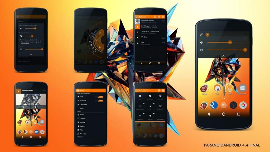 Paranoid Android 4.4 FINAL, la versión estable basada en KitKat 4.4.4 ya disponible