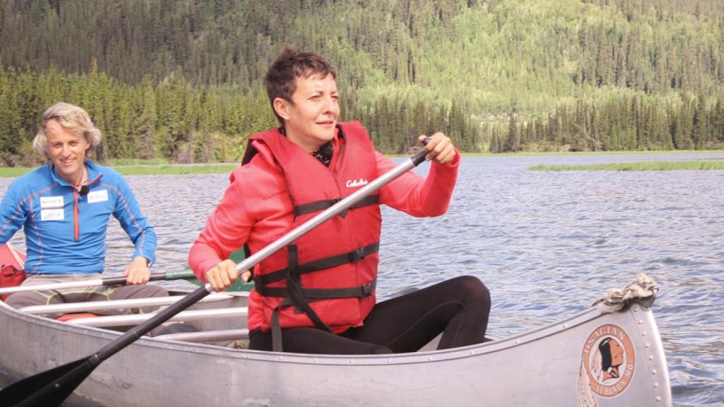 Jesús Calleja y Eva Hache en 'Planeta Calleja'