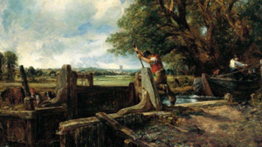 Image: Carmen Thyssen subastará 'La Esclusa' de Constable en Christie's