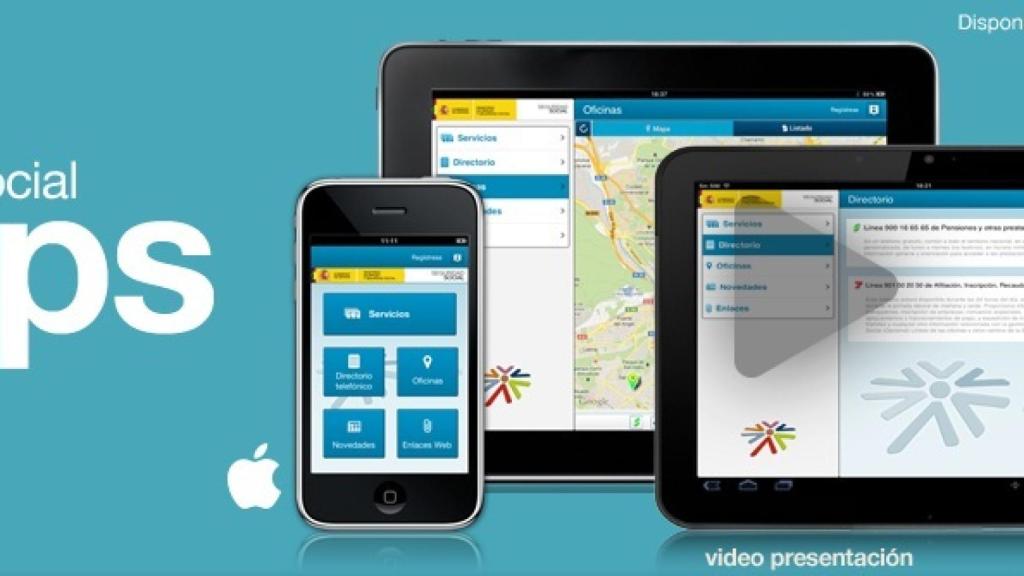 La Seguridad Social española lanza tres aplicaciones para Android
