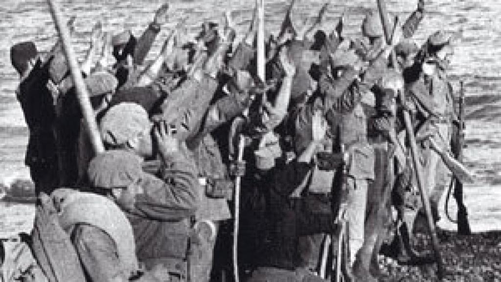 Image: Combatientes requetés en la Guerra Civil española