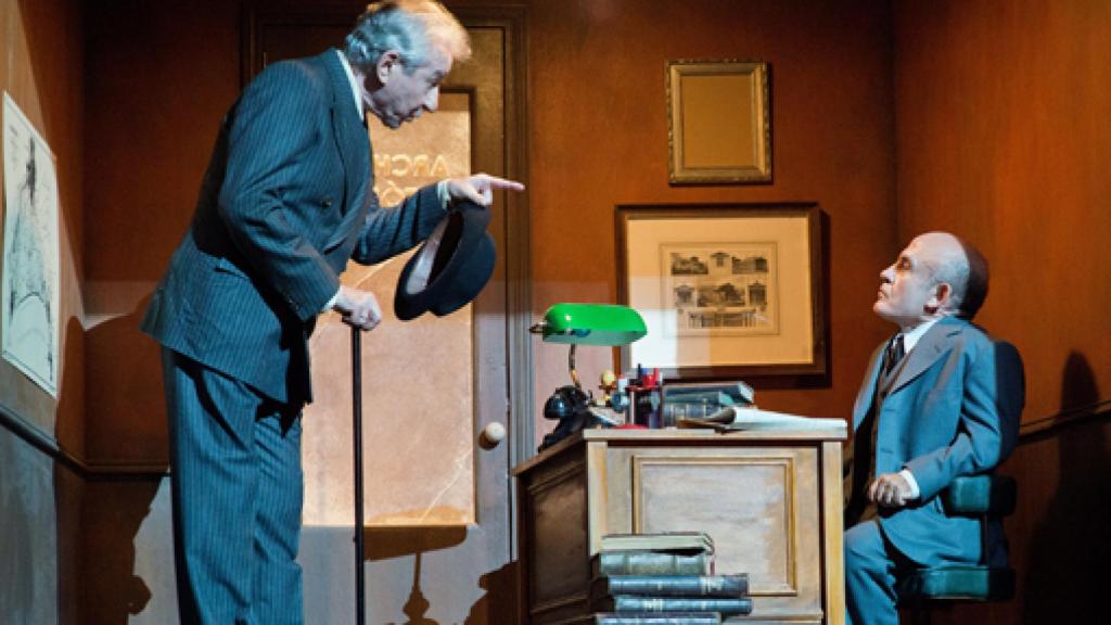 Otro momento de 'El loco de los balcones'. Foto: Javier Naval