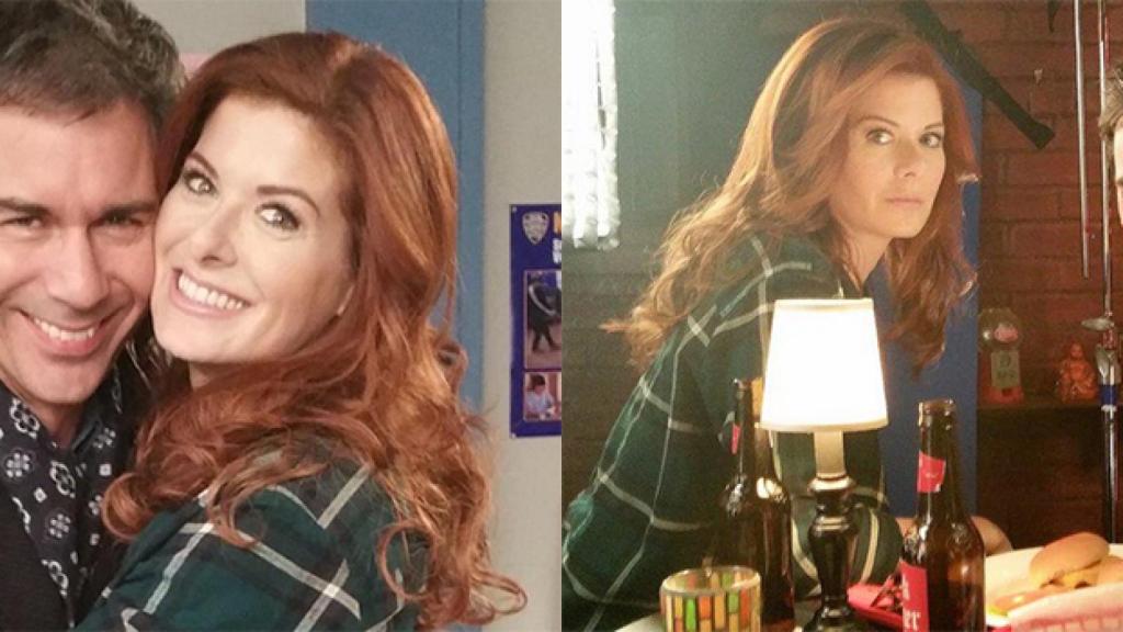 Primeras imágenes del reencuentro de Eric McCormack y Debra Messing