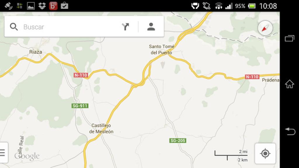 Google Maps recupera la barra de escala