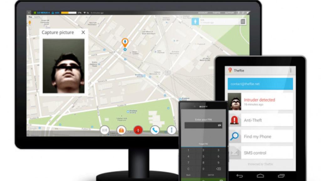 Theftie, la suite antirrobo que nos permite respaldar nuestros datos a Google Drive
