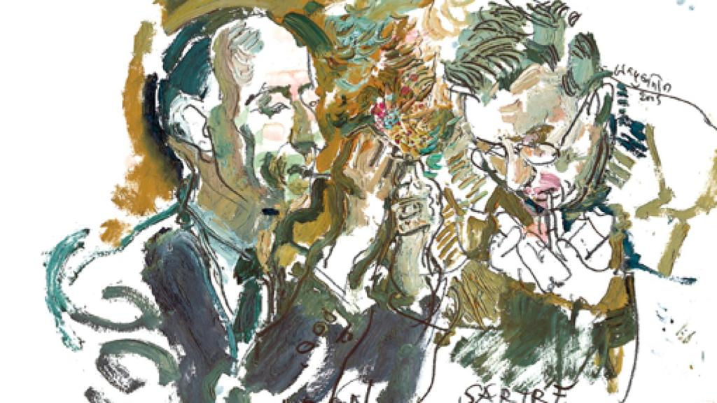 Image: Sartre, ¿A quién enterraron?