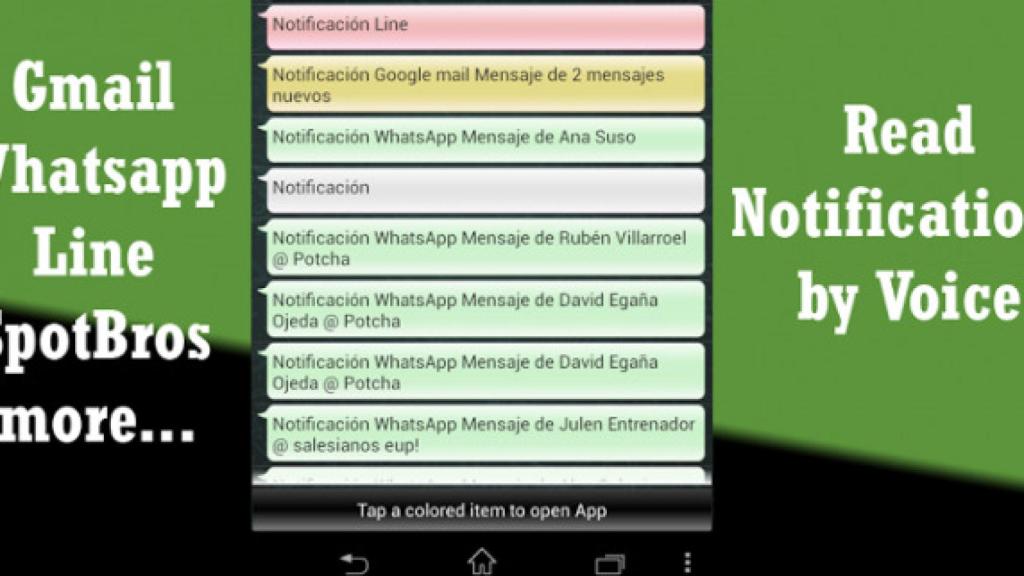 Consigue que tu Android lea las notificaciones en voz alta
