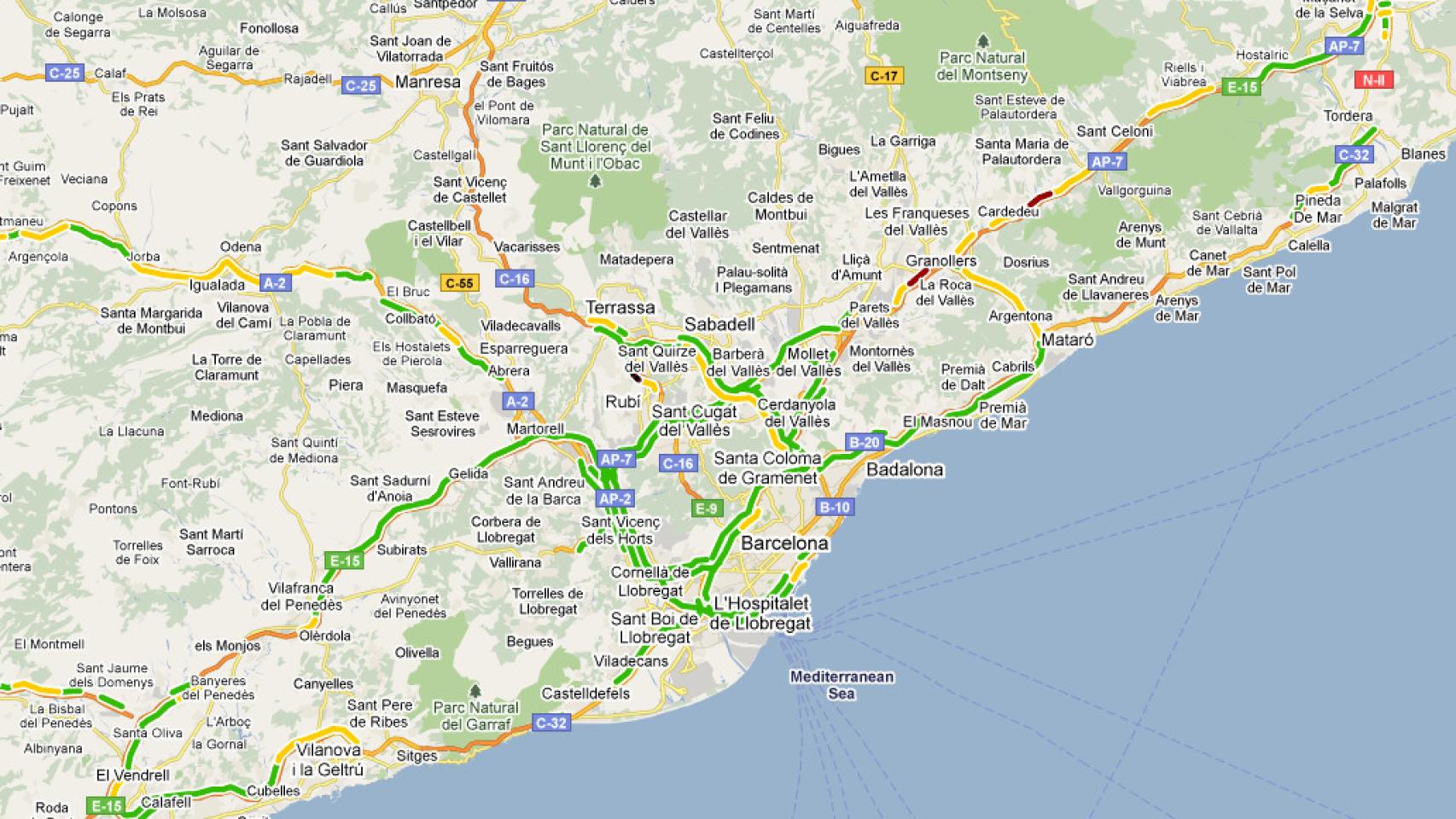 google-trafico-barcelona