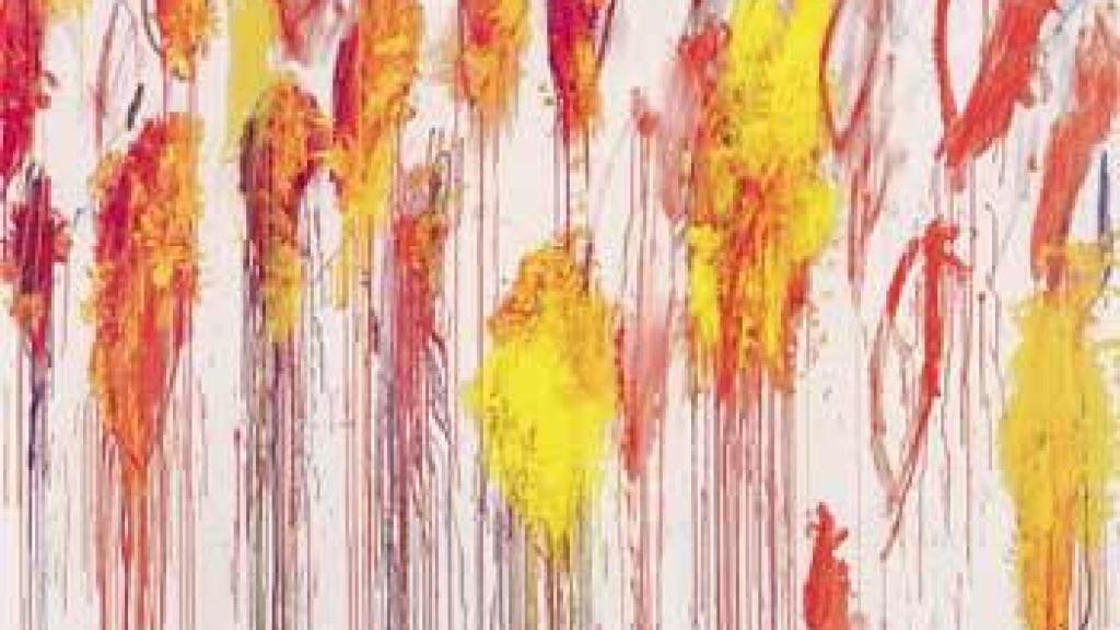 Image: Cy Twombly. Lección de pintura en el Prado