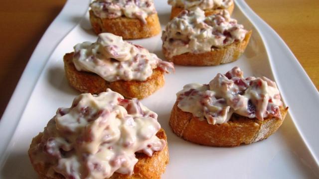 Pincho de jamón batido 00