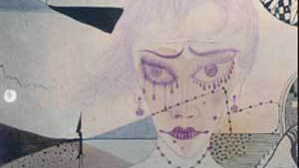 'Señora', una de las obras de Tàpies en la exposición