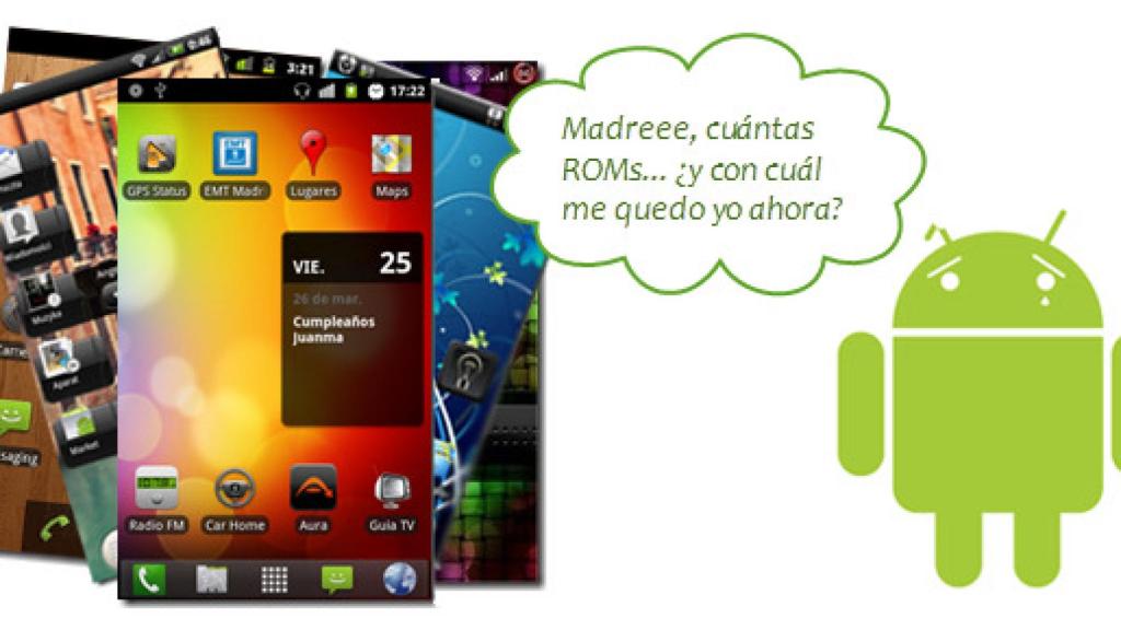 ¿Quieres conocer las últimas novedades de Android? Mira las CustomROMs