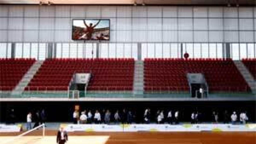 Image: El COI inspecciona La caja mágica, proyecto estrella de la candidatura olímpica de Madrid