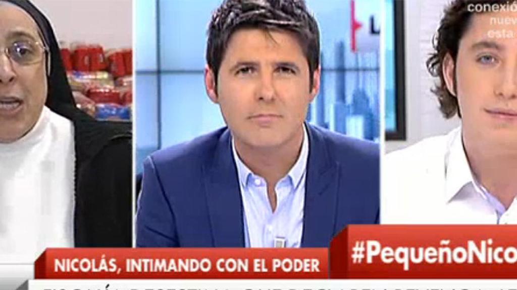 Francisco Nicolás vs. Sor Lucía: Parece usted la presentadora del programa