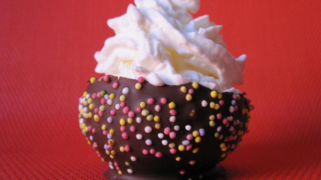 Copa de chocolate, microondas 0